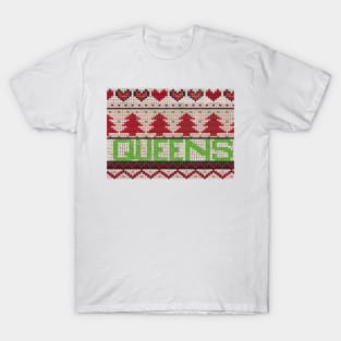 queens ugly Christmas sweater T-Shirt